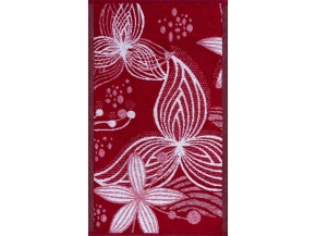 6с104.411ж1 Цветочная соната(у.шоколад1) Полотенце махровое 67х40см