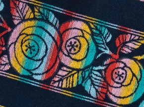 6с104.411ж1 Тропикана (т.радужка) Полотенце махровое 67х40см