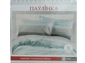4624-БЧ  Павлинка 1.5 спальный комплект без простыни "Полоски" рис.587802