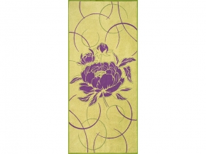 6с102.411ж1 Пион(3-сирень4) Полотенце махровое 67х150см