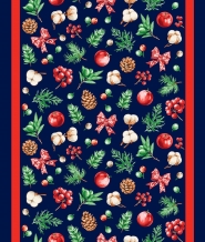 Вафельное полотно арт. 60 наб. гр рис. 29405/1 Зимнее чудо, 50см