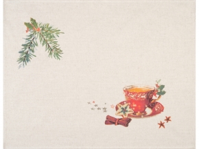 22С145-ШР+К/п.р/фкор Комплект полотенец из 3 шт 45*60 "НГ Новогодний ужин-3" цв. 0 рис. 28