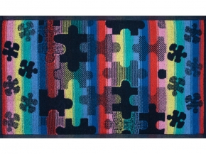 6с104.411ж1 Пазлы (т.радужка) Полотенце махровое 67х40см