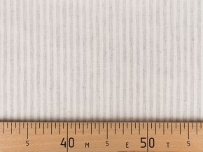 Ткань полульняная арт. ЛСП(0,5*0,5)_80/20_220/120 полоска натуральная (0,5*0,5), 220см