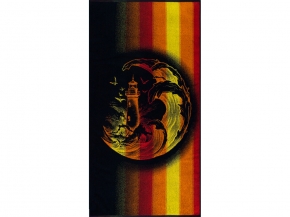 6с102.413ж1 Маячок (СН1 т.синий) Полотенце махровое 81х160см