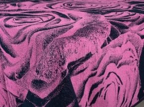 6с101.411ж1 Розы крупные Простыня махровая 208х150см