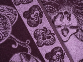 3с109.411ж1 Орхидея(фиалка4) Плед 208х150 см