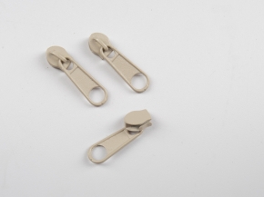 Бегунок д/витой молнии Т3 галантерейный, св.бежевый*307 (уп.100шт)