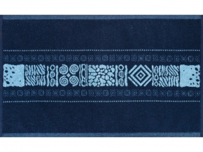 6с104.411ж1 Фреска(т.синий2) Полотенце махровое 67х40см