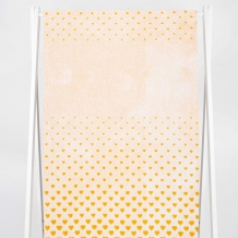 6с102.413ж1 Градиент сердца(т.желтый4) Полотенце махровое 81х160см