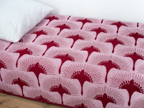 3с109.412ж1 Китайский журавль (бордо5) Плед 208х200 см