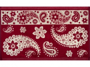 1с105.413ж1 Ярмарка (бордо) Полотенце махровое 50х30 см