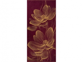 6с102.411ж1 Танец вдвоем(кр.дерево1) Полотенце махровое 67х150см