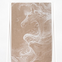 6с102.511ж2 Акваконь(лен3) Полотенце махровое 67х150см