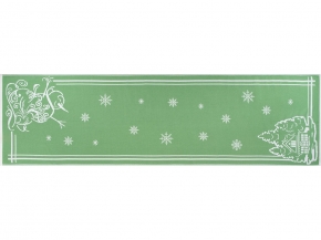 5с22.312ж1 Снеговик и домик2(ДТЭ травка) Полотенце 50х180 см
