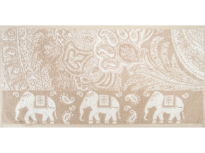 6с104.513ж2 Индия (лен3) Полотенце махровое 81х40см