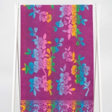 6с102.411ж1 Настроение (ярко-фиалковая радужка) Полотенце махровое 67х150см