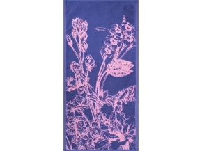 6с104.413ж1 Предчувствие(пурпурн3) Полотенце махровое 81х40см