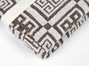 23С83-ШР/у./л.с.уп. 120*160 Плед "Греция" цв. 75 рис. 355 коричн.