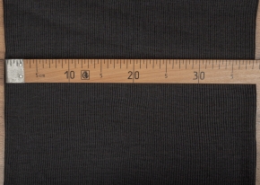 Трикотажное полотно (подвяз) ПАН 2:2 430гр/м2, черный, ширина 0,36м