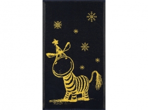 6с104.411ж1 Зебруся(т.желтый) Полотенце махровое 67х40см