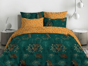 Бязь набивная 120 Миледи люкс рис. 70994/1 Дивный лес, 220см