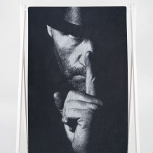 6с102.411ж1 Мачо мен(антрацит) Полотенце махровое 67х150см