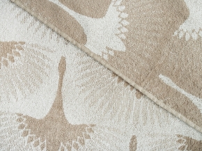 3с109.411ж2 Китайский журавль (лен3) Плед 208х150 см