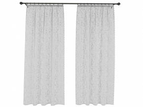 Л22РС КОМПЛЕКТ ШТОР белый 3 м*1.45 м