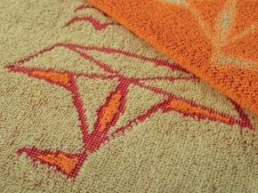 5с081.400.1 Кораблики (3-лимонно-оранж1) Плед 103х160 см