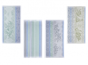 22С160-ШР/фкор. Комплект полотенец из 4 шт 43*70 "Олива" рис. 321