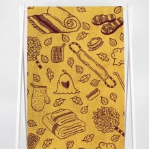 6с102.411ж1 Атрибуты бани(кр.дерево1) Полотенце махровое 67х150см