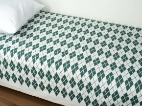 8с11.110ж1 Ромбы (ДТЭ еловый) Покрывало декор.206х160см