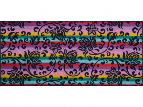 6с102.411ж1 Plaza (темно-синяя радужка) Полотенце махровое 67х150см