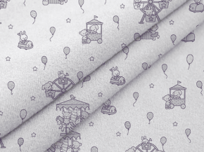 Фланель набивная арт 514 гр рис 29144/4 Карусель, 90см