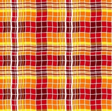 Полотно вафельное набивное 4Р-06-3 рис. 3447/1 Яркая клетка, 150см