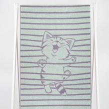 6с102.411ж1 Шалун(мятный2) Полотенце махровое 67х150см