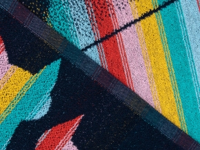 6с104.411ж1 В тишине (т.радужка) Полотенце махровое 67х40см