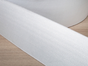 70мм. Резинка вязаная 70мм (37,60гр/м) белая (рул.50м) арт.23с31