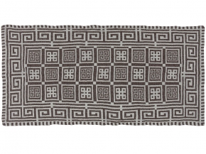 17с125-ШР/у./рул. 55*125  полотенце "Греческое" цв. 75 коричневый рис 352