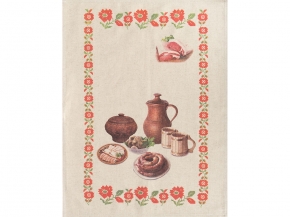 22С145-ШР+К/п.р/фкор Комплект полотенец из 3 шт. 45*60 "Белорусская кухня 2 - 3" цв. 0 рис. 2