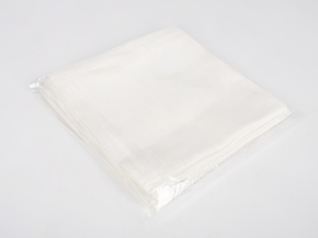 01с-44ЯК  Салфетка 45*45  "Атласная" цв. белый (по 6 шт, цена указана за 1 шт)