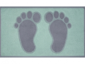 6с104.411ж1 Коврик-ножки (мятный2) Полотенце махровое 67х40см