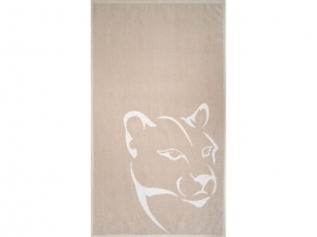 6с103.512ж2 Львица(лен3) Полотенце махровое 50х90см