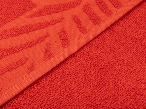 6с102.411ж1 Стрекозы(1корал.роз) Полотенце махровое 67х150см