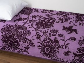 3с109.412ж1 Emanuele(фиалка4) Плед 208х200 см