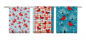 Вафельное полотно набивное арт. 149 рис. 29226/1 Ягодный сорбет, 150см