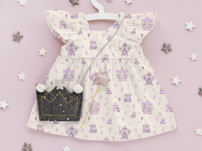 Фланель набивная арт 514 гр рис 29144/2 Карусель, 90см