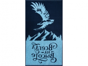 6с103.412ж1 На высоте(т.синий2) Полотенце махровое 50х90см