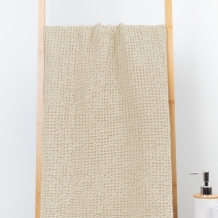 23С68-ШР/у. 75*130 Полотенце, "Зефир" цв. 2107 рис. 415 светло-бежевый